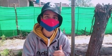 Rodrigo Azcurra tiene 14 años y estudia en el secundario\u002E