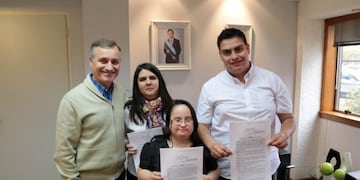 Inserción laboral de personas con discapacidad en la institución\u002E