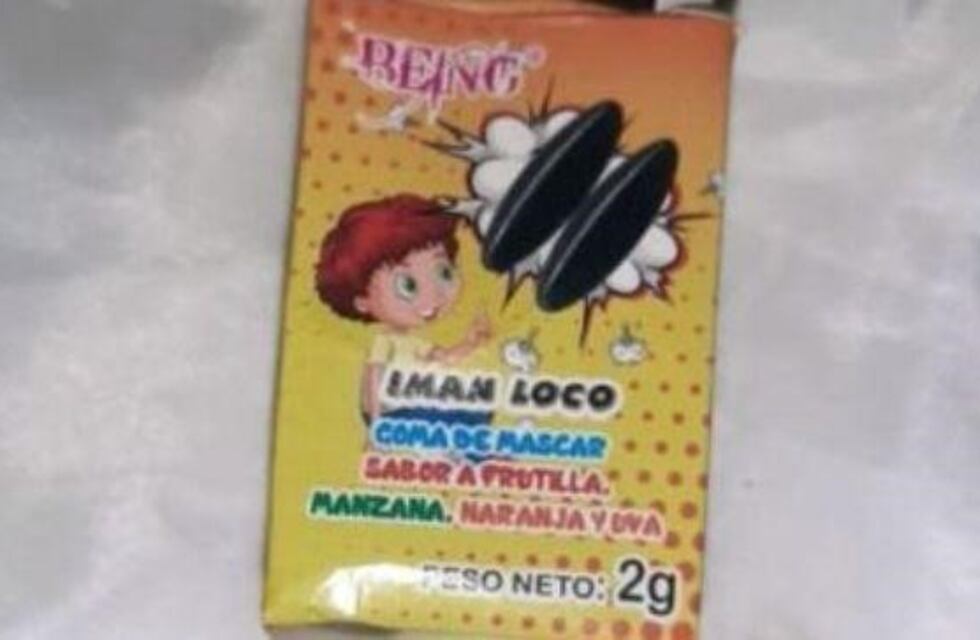 Preocupa en Salta la golosina que viene con imanes y que dejó niños internados