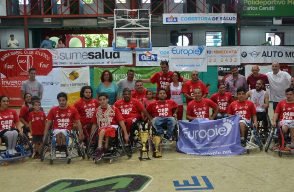 Sica va por el bicampeonato en la Liga Nacional de básquet en silla de ruedas