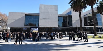 Audiencia por estafa a un discapacitado en el Centro de Justicia Penal de Rosario