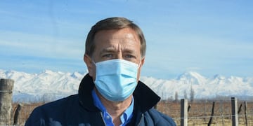 Rodolfo Suarez, gobernador de Mendoza\u002E Foto: Prensa Gobierno\u002E