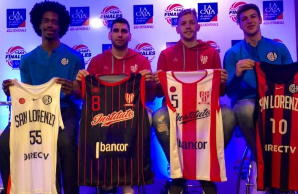 San Lorenzo-Instituto: se presentó la final de la Liga Nacional