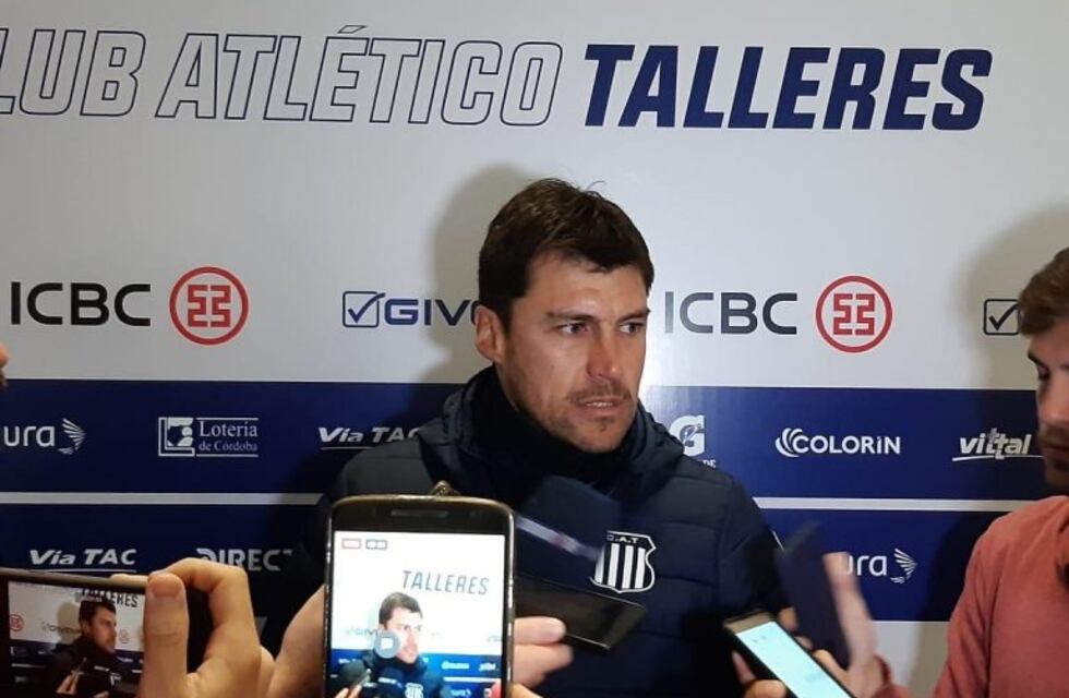 El Cacique Medina aseguró que pondrá el mejor equipo de Talleres para ambos torneos