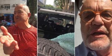 El turista francés dio su versión: "Leyrado insultó a mi esposa"