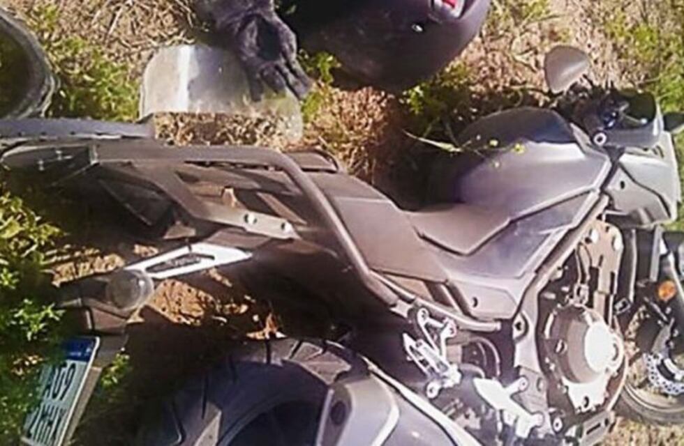 Falleció un motociclista en la Ruta Provincial N° 1, cerca de Miguel Riglos