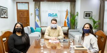 Martín Pérez con INADI TDF