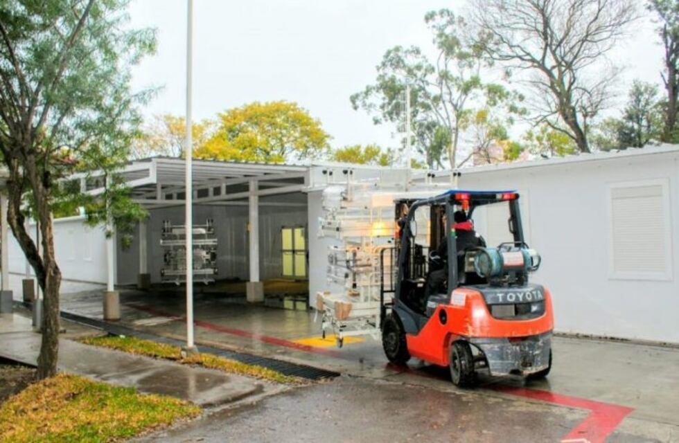 Salud recibió de Nación camas y elementos para la atención de pacientes con coronavirus