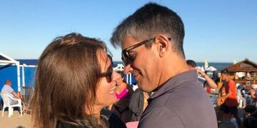 Nancy Dupláa y Pablo Echarri (Foto: Instagram)