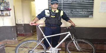 bicicleta recuperada