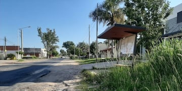 Parada de colectivos Barrio de Paraná