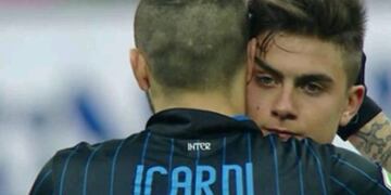 Dybala ve bien a Icardi en la Selecciu00f3n.