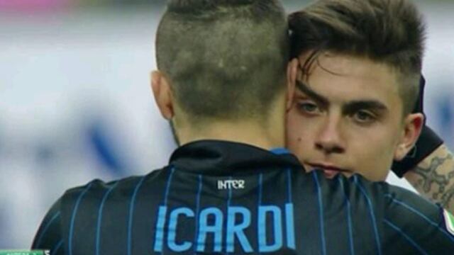 Dybala ve bien a Icardi en la Selecciu00f3n.