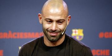 Mascherano envió un saludo a la escuela en la que estudió por su aniversario\u002E