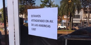 Se hizo efectivo el desalojo de la oficina del PAMI en Oberá.