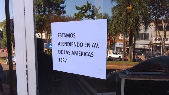 Se hizo efectivo el desalojo de la oficina del PAMI en Oberá.