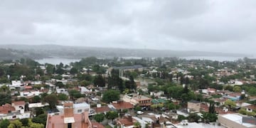 Cielo nublado en Carlos Paz