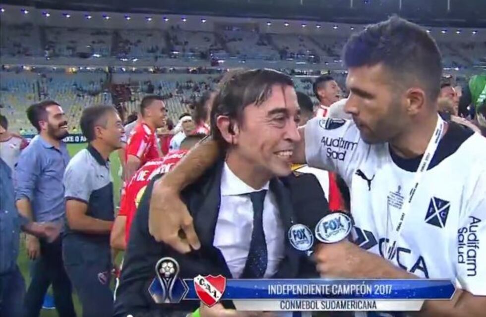 La locura del 'Puma' Gigliotti con Marcelo Benedetto