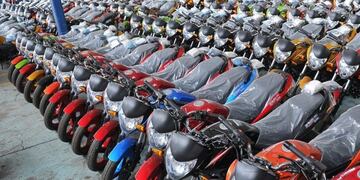 El patentamiento de motos cayó 33% en agosto interanual