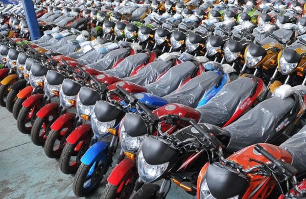 El patentamiento de motos cayó 33% en agosto interanual