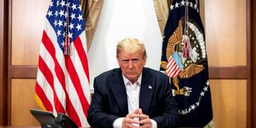 08/10/2020 El presidente de Estados Unidos, Donald Trump\u002E POLITICA NORTEAMÉRICA ESTADOS UNIDOS NORTEAMÉRICA INTERNACIONAL TIA DUFOUR/WHITE HOUSE / ZUMA PRESS / CONTACTOPHOT