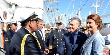 DYN007, HAMBURGO (ALEMANIA)\u002E 9 DE JULIO DE 2017\u002E- EL PRESIDENTE MAURICIO MACRI ENCABEZÓ HOY LA CELEBRACIÓN DEL DÍA DE LA INDEPENDENCIA A BORDO DE LA FRAGATA LIBERTAD, EN EL PUERTO DE ESTA CIUDAD\u002E FOTO:DYN/PRESIDENCIA
