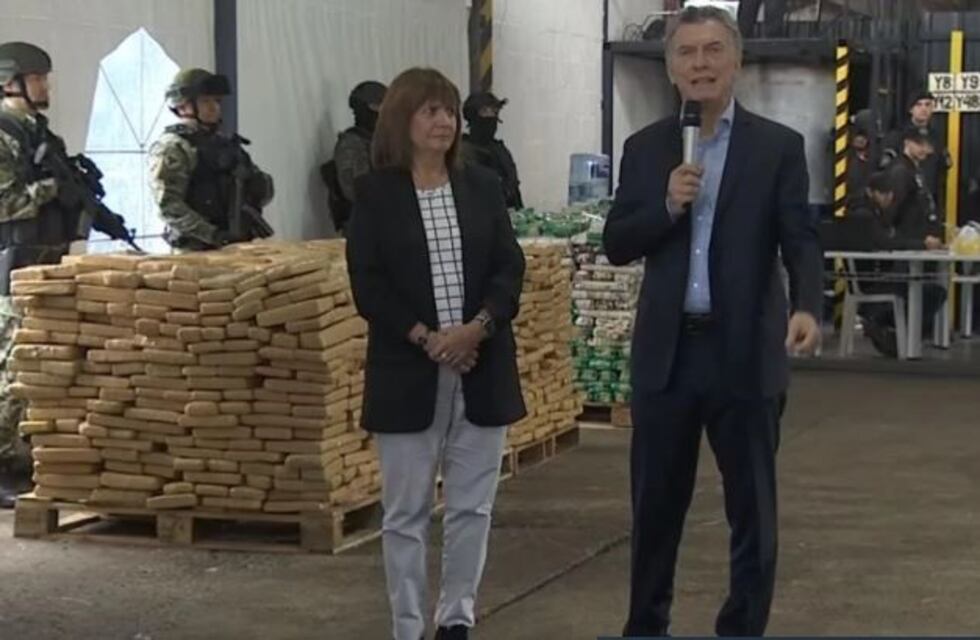 Macri: "Retroceden las mafias y avanza una sociedad sana"