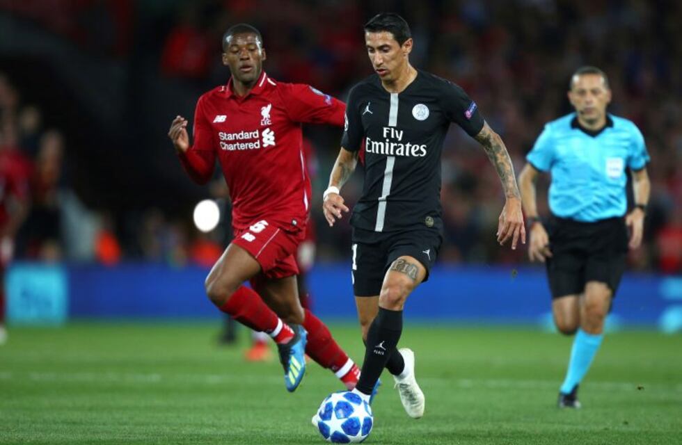 Liverpool venció 3-2 al PSG de Di María en el plato fuerte de la Champions