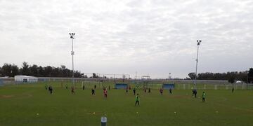 Este viernes Atlético Rafaela volverá a los entrenamientos y podría haber algún indicio del once titular\u002E (@infoatleticotw)