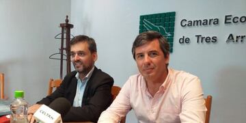 Augusto De Benedetto e Iván Ambrosius (foto: Diario 3)