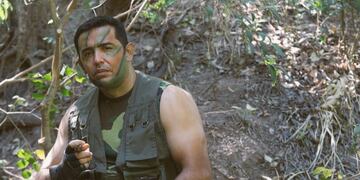 Postales del rodaje del homenaje a Depredador\u002E