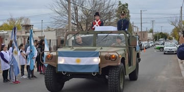 Homenaje al ARA General Belgrano (Vía Santa Rosa)