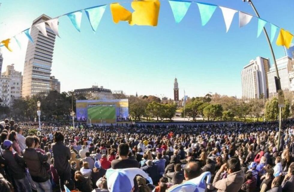 Para llorar: así se vivió la derrota argentina en la plaza San Martín