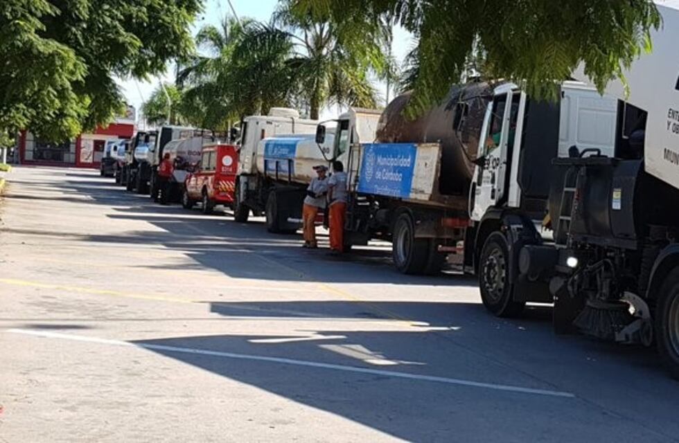 Siguen los operativos de desinfección de la Municipalidad de Córdoba