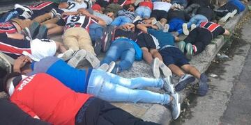 Las facciones de la barra de Chacarita volvieron a enfrentarse y hay casi 100 detenidos\u002E