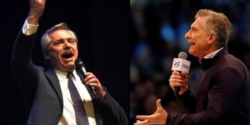 Macri y Alberto Fernández\u002E