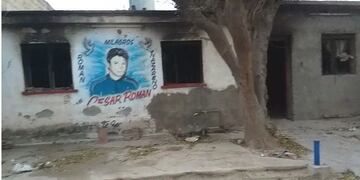 Vivienda de sospechoso por caso de abuso