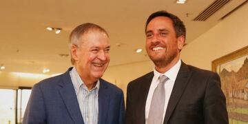 Juan Cabandié y Juan Schiaretti