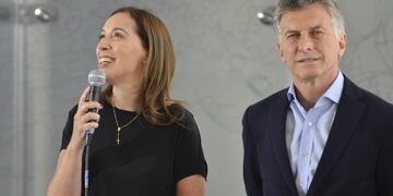 María Eugenia Vidal y Mauricio Macri\u002E