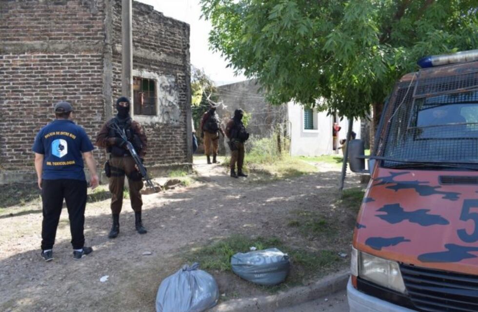 Operativo Narcomenudeo: allanamientos y ocho detenidos