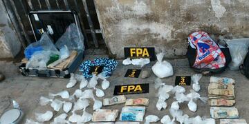 Operativo barrio Maldonado\u002E Incautan siete mil dosis de cocaína\u002E