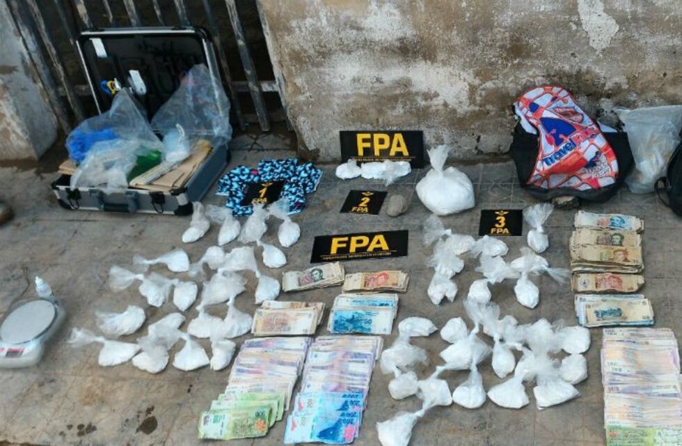 Incautan más de siete mil dosis de cocaína en barrio Maldonado
