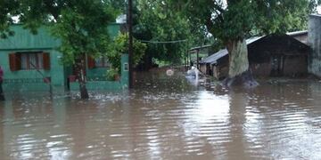 Temporal en Curuzú Cuatiá\u002E (Foto: Corrientes Hoy)