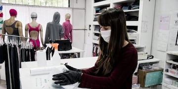 Autoridades provinciales informaron que Kicillof acompañó la reapertura de comercios en Mar del Plata (Foto: Prensa MGP)