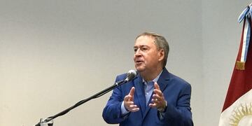 Gobernador Juan Schiaretti , en Río Cuarto