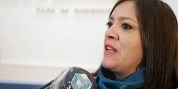 Ministra de educación Florencia Perata