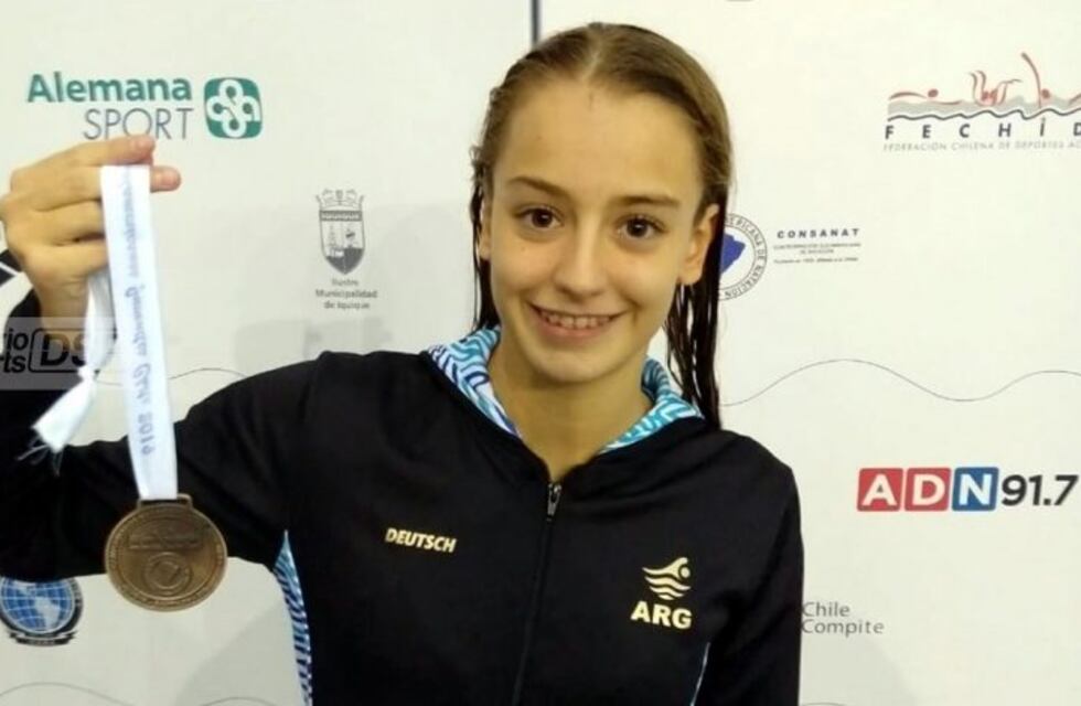 Agustina Gay sumó medallas en el Nacional del Santa Fe
