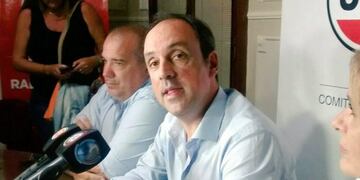 El intendente de Santa Fe y presidente de la Unión Cívica Radical (UCR), José Corral\u002E