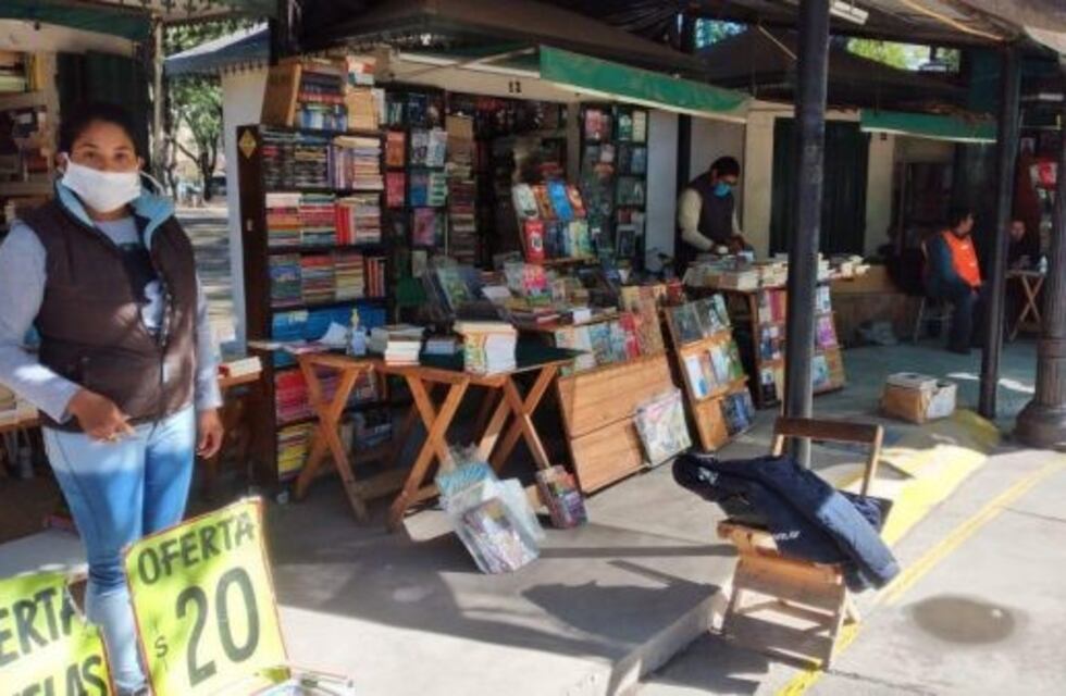 Volvió la feria del libro del Parque San Martín