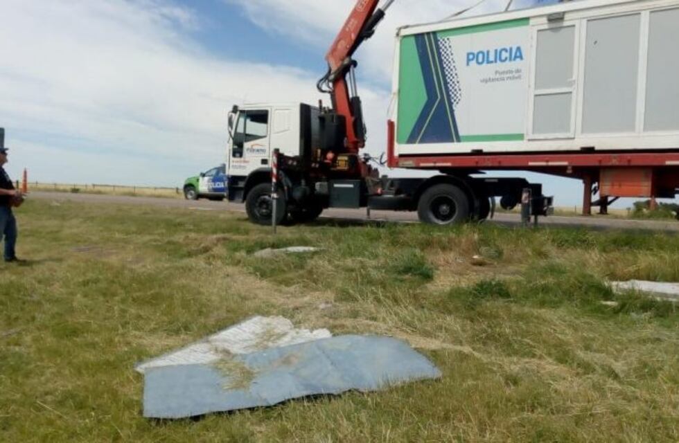 Pehuen Co: Colocaron casilla policial en el ingreso